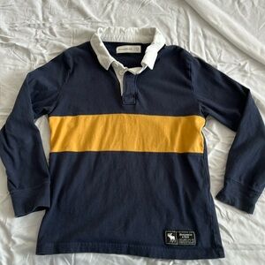 Abercrombie & Fitch Boys Long-Sleeved Rugby Shirt